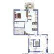 Neubau Eigentumswohnung im Erdgeschoss! Sögel - Am Markt 23 - Wohnung 2 - Erdgeschoss - Skizze - Visualisierung