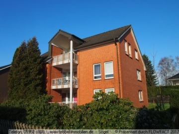 Werlte – Wohnung im 1. OG mit Garage in zentraler Lage!, 49757 Werlte, Wohnung