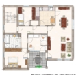 Grundrissaufteilung - Werlte - Wohnung im 1. OG mit Garage in zentraler Lage!