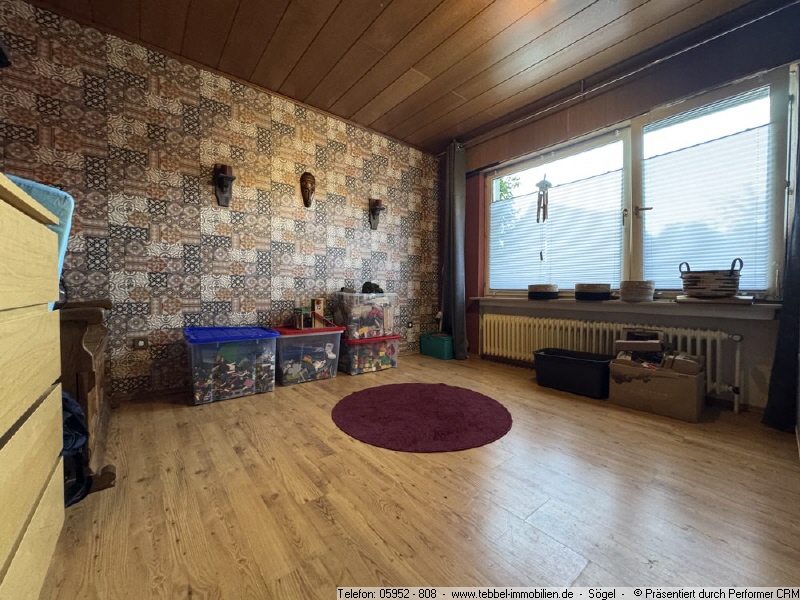 Elternschlafzimmer im Erdgeschoss