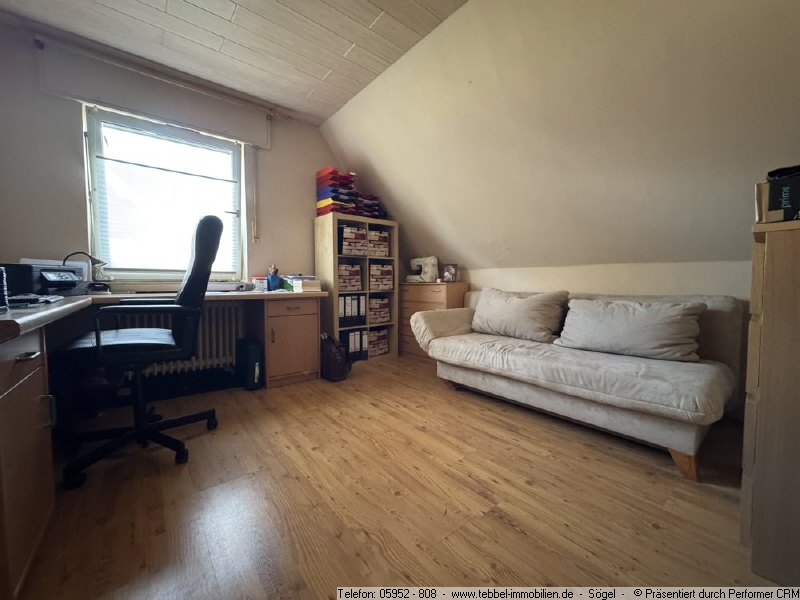 Schlafzimmer III im Obergeschoss
