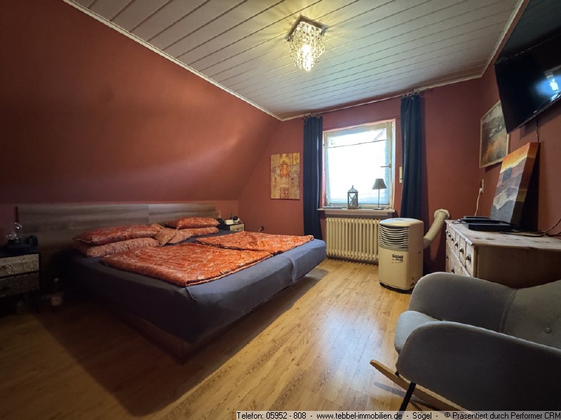 Schlafzimmer IV im Obergeschoss