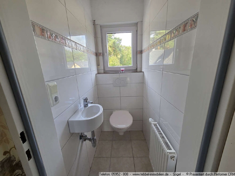 Gäste WC im Obergeschoss