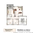 Einziehen und Wohlfühlen! 4-Zimmer-Neubauwohnung in Sögel! - Wohnung 4 - Exposéplan - Skizze - Visualisierung