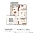 Eigentumswohnung im 1. Obergeschoss - Sögel! - Wohnung 3 - Exposéplan - Skizze - Visualisierung
