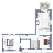 Erdgeschoss - Eigentumswohnung - 2 Zimmer - Neubau! - Wohnung 4 - Erdgeschoss - Skizze - Visualisierung