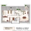 Penthouse-Wohnung mit Dachterrasse u. Wohnkomfort in Sögel! - Wohnung 5 - Exposéplan - Skizze - Visualisierung