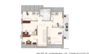 Grobe Skizze - Visualisierung - Dachgeschoss - Einfamilienhaus in Sögel! Viel Platz für die ganze Familie!