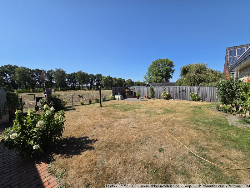 Ansicht Garten